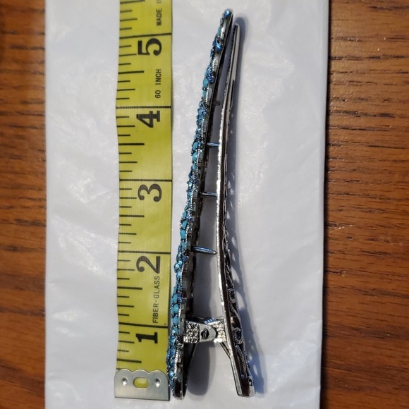 Turquoise and silver clasp - Picture 2 of 2